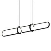 Mercator Lighting Lighting Modern LED Pendant Light CCT 30w Black, Brass Lights-For-You MPLS006BLK